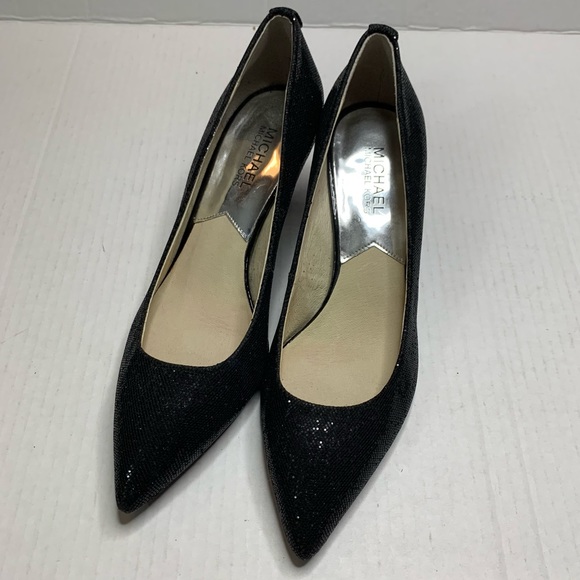 MICHAEL Michael Kors Shoes Michael Kors Womens Sequin Kitten Heel